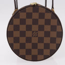 LOUIS VUITTON Damier Ebene Papillon 30 Hand Bag N51303 LV Auth 183697V-4