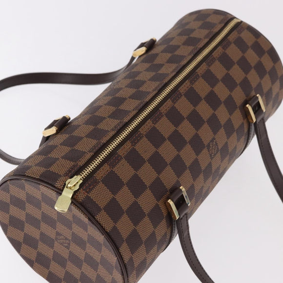 LOUIS VUITTON Damier Ebene Papillon 30 Hand Bag N51303 LV Auth 183697V