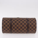 LOUIS VUITTON Damier Ebene Papillon 30 Hand Bag N51303 LV Auth 183697V-5