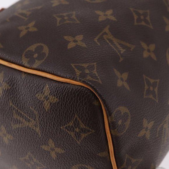 LOUIS VUITTON Monogram Speedy 25 Hand Bag M41528 LV Auth 183701V