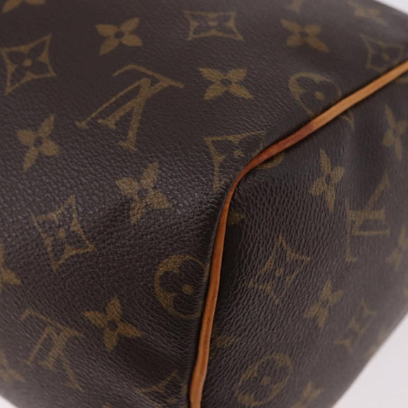 LOUIS VUITTON Monogram Speedy 25 Hand Bag M41528 LV Auth 183701V