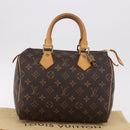 LOUIS VUITTON Monogram Speedy 25 Hand Bag M41528 LV Auth 183701V-23