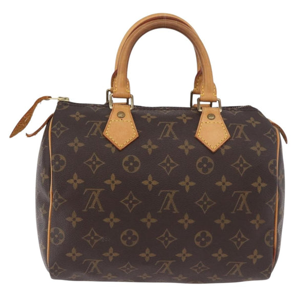 LOUIS VUITTON Monogram Speedy 25 Hand Bag M41528 LV Auth 183701V