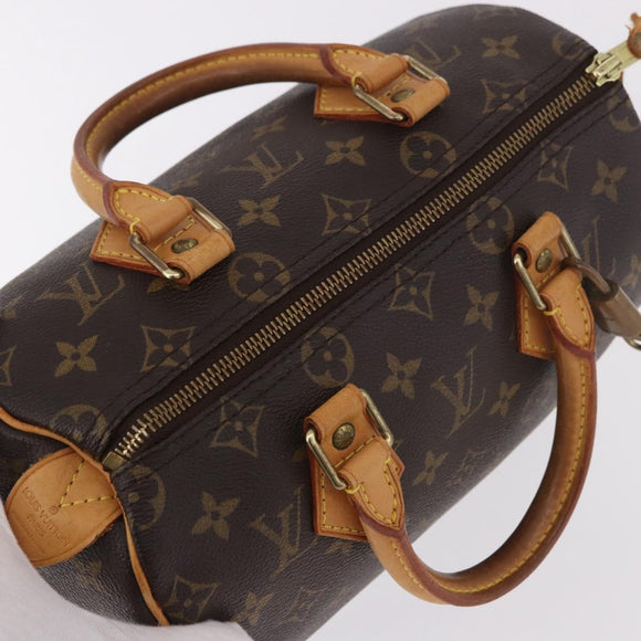 LOUIS VUITTON Monogram Speedy 25 Hand Bag M41528 LV Auth 183701V