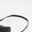 Christian Dior Lady Dior Canage Hand Bag Lamb Skin 2way Black Gold Auth 183708V-10