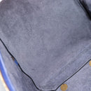 CELINE Belt bag Hand Bag Leather 2way Blue Gold Auth 183709M-21