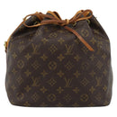 LOUIS VUITTON Monogram Petit Noe Shoulder Bag M42226 LV Auth 183713SAV-13