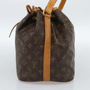 LOUIS VUITTON Monogram Petit Noe Shoulder Bag M42226 LV Auth 183713SAV-4