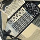 CHANEL Patchwork Tote Bag rubber Black Silver CC Auth 183715SAV-11