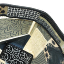 CHANEL Patchwork Tote Bag rubber Black Silver CC Auth 183715SAV-25