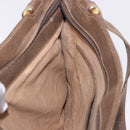 GUCCI GG Supreme Tote Bag PVC Beige Gold 86 02 021 Auth 183721-22