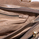 GUCCI GG Supreme Tote Bag PVC Beige Gold 86 02 021 Auth 183721-24