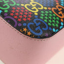 GUCCI GG Psychedelic Shoulder Bag Multicolor Silver 574886 Auth 183722M-15