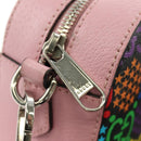 GUCCI GG Psychedelic Shoulder Bag Multicolor Silver 574886 Auth 183722M-19
