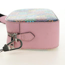 GUCCI GG Psychedelic Shoulder Bag Multicolor Silver 574886 Auth 183722M-3