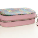 GUCCI GG Psychedelic Shoulder Bag Multicolor Silver 574886 Auth 183722M-8