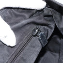GUCCI GG Canvas Web Sherry Line Tote Bag Black Silver 131230 Auth 183723-20