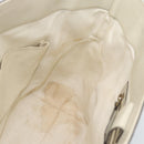 GUCCI GG Canvas Princi Web Sherry Line Tote Bag Beige Gold 257061 Auth 183725-17