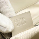 GUCCI GG Canvas Princi Web Sherry Line Tote Bag Beige Gold 257061 Auth 183725-20