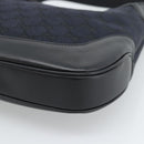 GUCCI GG Canvas Jackie Schultertasche Schwarz Silber 001 8806 Auth 183726V-12