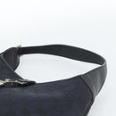 GUCCI GG Canvas Jackie Schultertasche Schwarz Silber 001 8806 Auth 183726V-8