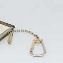 LOUIS VUITTON Monogram Multicolor Pochette Cles Purse White M92655 Auth 183733-8