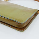 LOUIS VUITTON Monogram Vernis Lexington Pouch Baby Blue M91011 LV Auth 183736-14