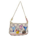 LOUIS VUITTON Damier Azur Mini Pochette Accessoires Pouch N64451 Auth 183738SM-1