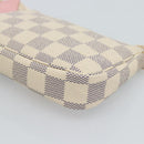 LOUIS VUITTON Damier Azur Mini Pochette Accessoires Pouch N64451 Auth 183738SM-17