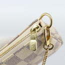 LOUIS VUITTON Damier Azur Mini Pochette Accessoires Pouch N64451 Auth 183738SM-9
