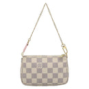 LOUIS VUITTON Damier Azur Mini Pochette Accessoires Pouch N64451 Auth 183738SM-2