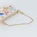 LOUIS VUITTON Damier Azur Mini Pochette Accessoires Pouch N64451 Auth 183738SM-7