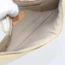 LOUIS VUITTON Monogram Miroir Pochette Plat Clutch Bag Gold M95278 Auth 183739V-10