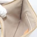 LOUIS VUITTON Monogram Miroir Pochette Plat Clutch Bag Gold M95278 Auth 183739V-21