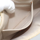 LOUIS VUITTON Monogram Miroir Pochette Plat Clutch Bag Gold M95278 Auth 183739V-22
