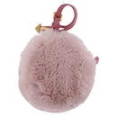 PRADA Pouch fur Pink Gold Auth 183742M-4