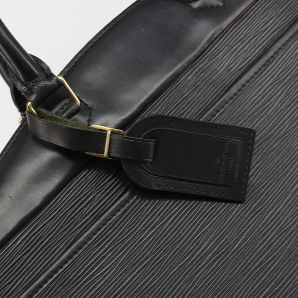 LOUIS VUITTON Epi Riviera Hand Bag Black M48182 LV Auth 183751