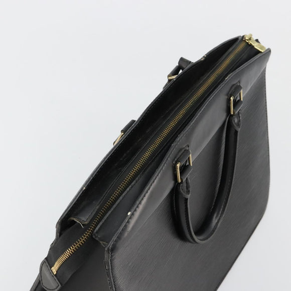 LOUIS VUITTON Epi Riviera Hand Bag Black M48182 LV Auth 183751