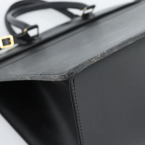 LOUIS VUITTON Epi Riviera Hand Bag Black M48182 LV Auth 183752