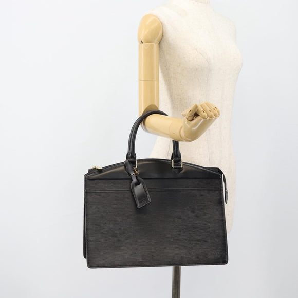 LOUIS VUITTON Epi Riviera Hand Bag Black M48182 LV Auth 183752
