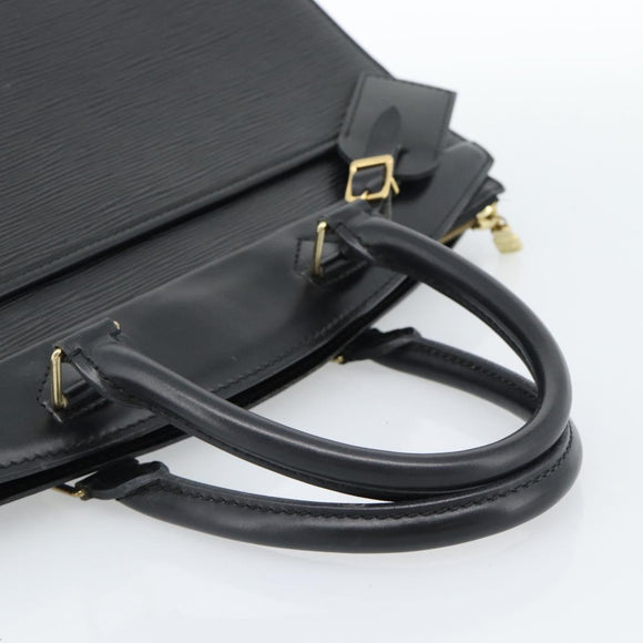 LOUIS VUITTON Epi Riviera Hand Bag Black M48182 LV Auth 183752