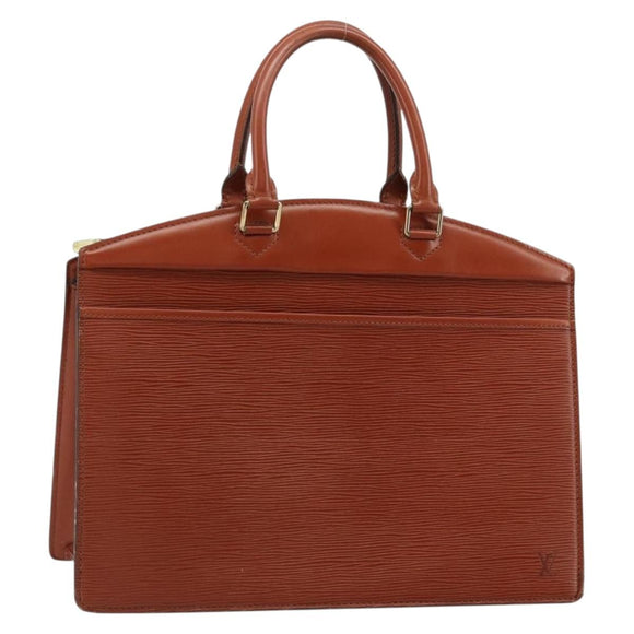LOUIS VUITTON Epi Riviera Hand Bag Brown M48183 LV Auth 183754