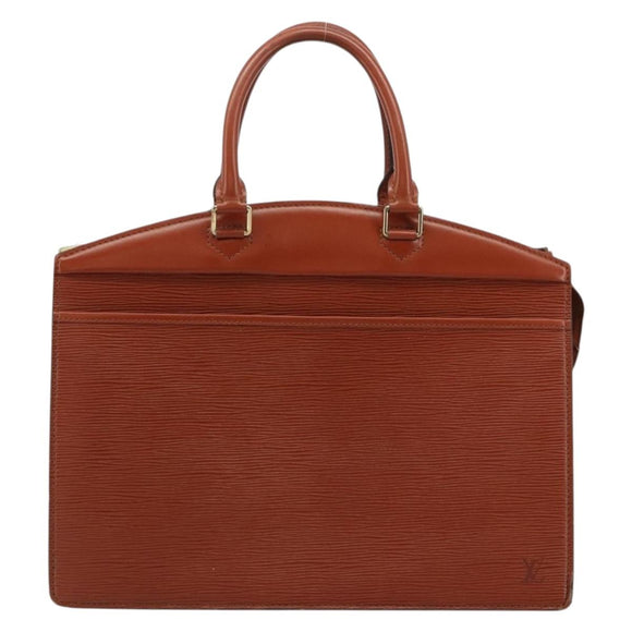LOUIS VUITTON Epi Riviera Hand Bag Brown M48183 LV Auth 183754