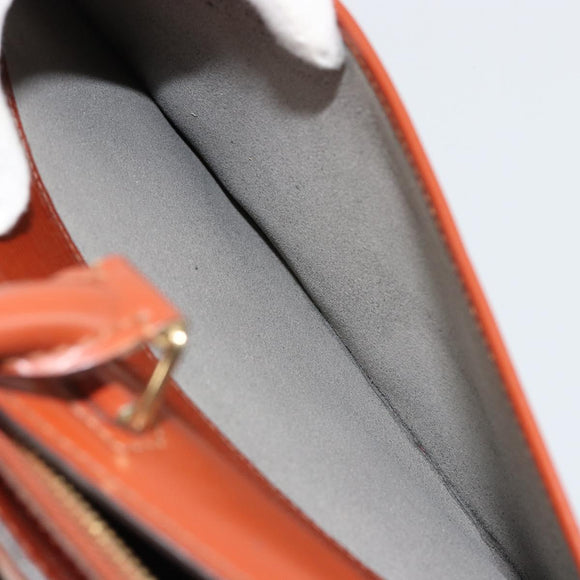 LOUIS VUITTON Epi Riviera Hand Bag Brown M48183 LV Auth 183754