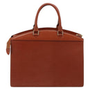 LOUIS VUITTON Epi Riviera Hand Bag Brown M48183 LV Auth 183754-2