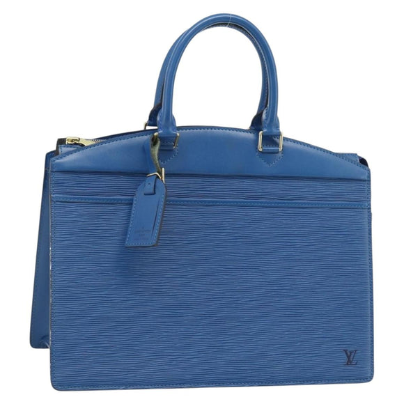 LOUIS VUITTON Epi Riviera Hand Bag Blue M48185 LV Auth 183756