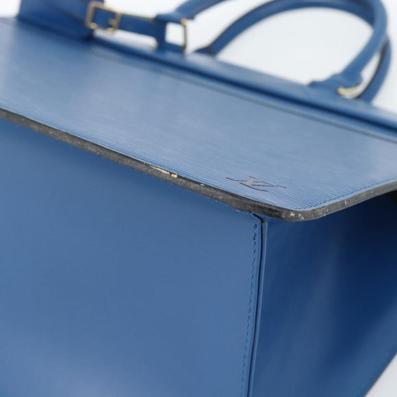 LOUIS VUITTON Epi Riviera Hand Bag Blue M48185 LV Auth 183756