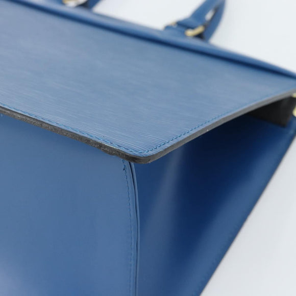 LOUIS VUITTON Epi Riviera Hand Bag Blue M48185 LV Auth 183756