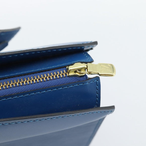 LOUIS VUITTON Epi Riviera Hand Bag Blue M48185 LV Auth 183756