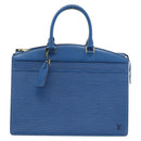 LOUIS VUITTON Epi Riviera Hand Bag Blue M48185 LV Auth 183756-13